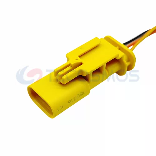 Auto Parts Cable Harness Automotive Enclosure Wire Socket Connector for Ford Land Rover 3-pin Male 214468-1001 - image 5